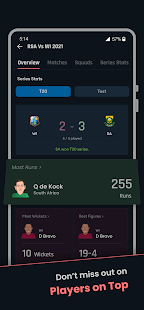 Cricket Exchange - Live Score & Analysis Screenshot