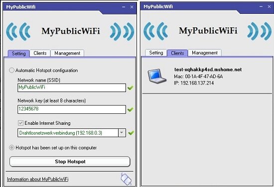 MypublicWifi Windows Software