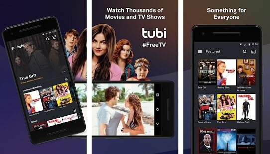 movies on android with tubitv